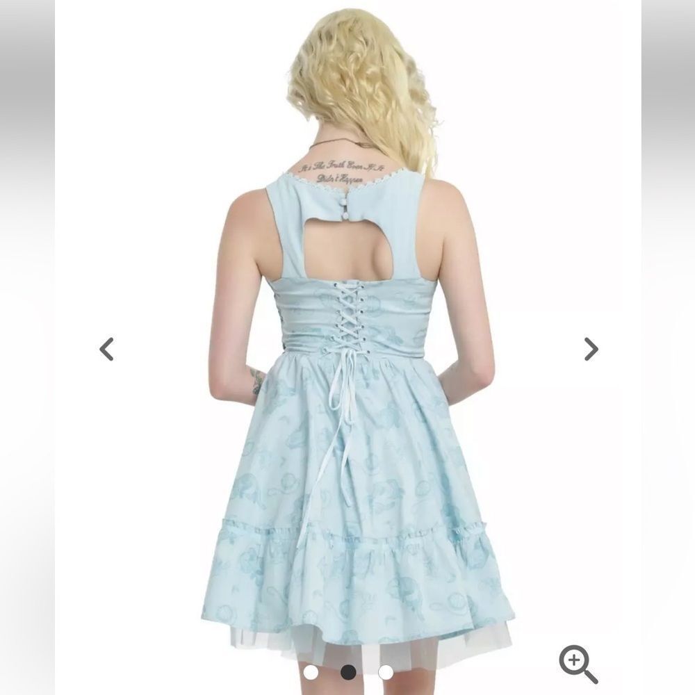 Hot Topic Light Blue Mini Dress - Picture 3 of 15